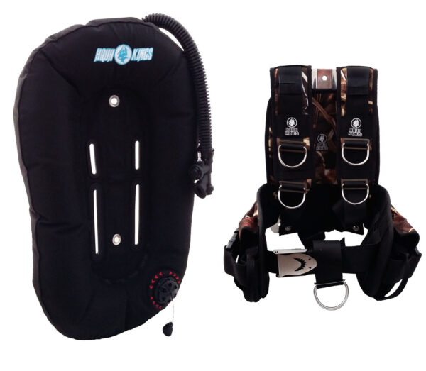 AQUAKINGS TECH 1 SET CAMO LEAVES (Duše pro 1 láhev)