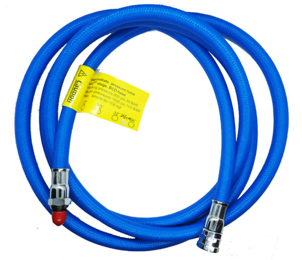Středotlaká hadice k automatice 216cm Blue